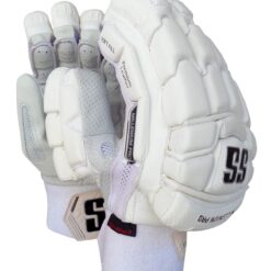 SS Millenium Pro White Cricket Batting Gloves