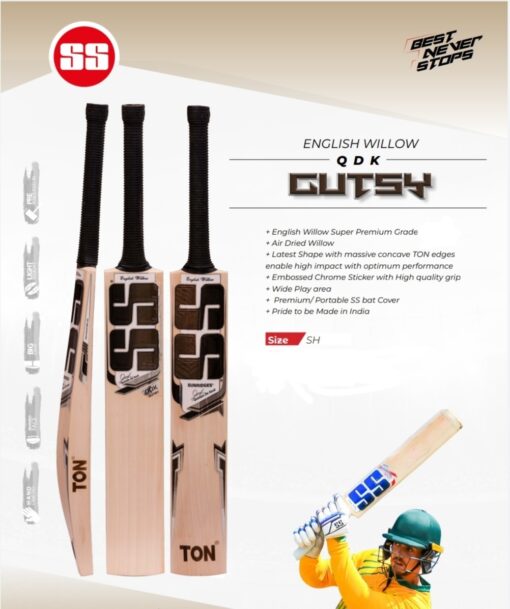 SS QDK Gutsy Cricket Bat SH
