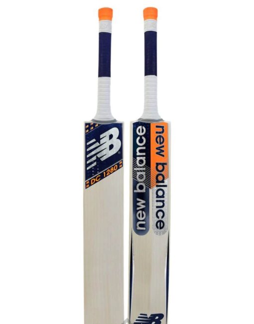 new balance dc1280 blue orange english willow cricket bat size sh